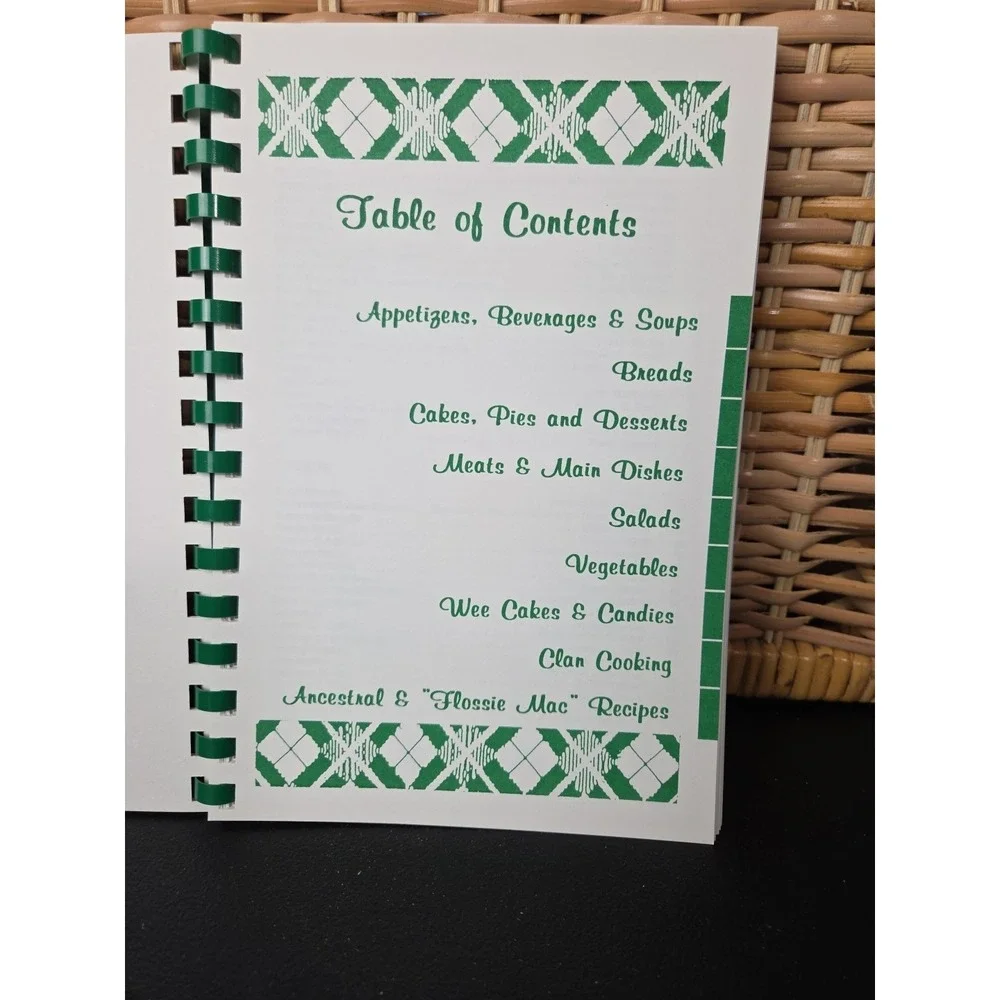 Flora‎ Macdonald Highland Games, Inc.  Cookbook Red Springs NC 1992